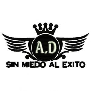 967 - Sin miedo al éxito con iniciales personalizadas