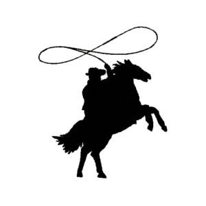 994 - Vaquero enlazando