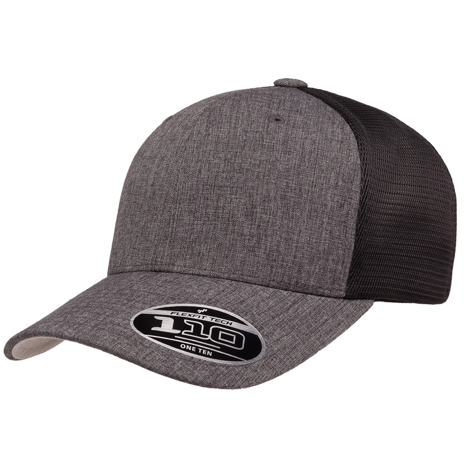 Melange Charcoal/Black - Flexfit 110M