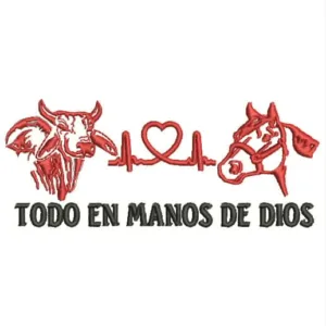 1054 - Caballo y toro juntos