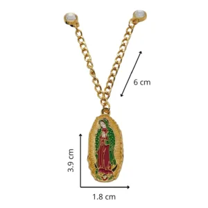 Pin para Gorra Religiosa - Virgen de Guadalupe