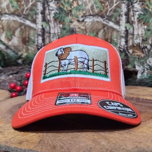 Gorra Richardson–Naranja/blanco -Toro