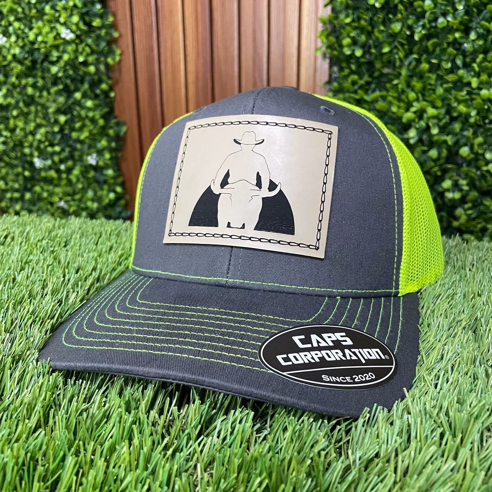 GORRA RICHARDSON CHARCOAL/YELLOW NEON/ TORERO