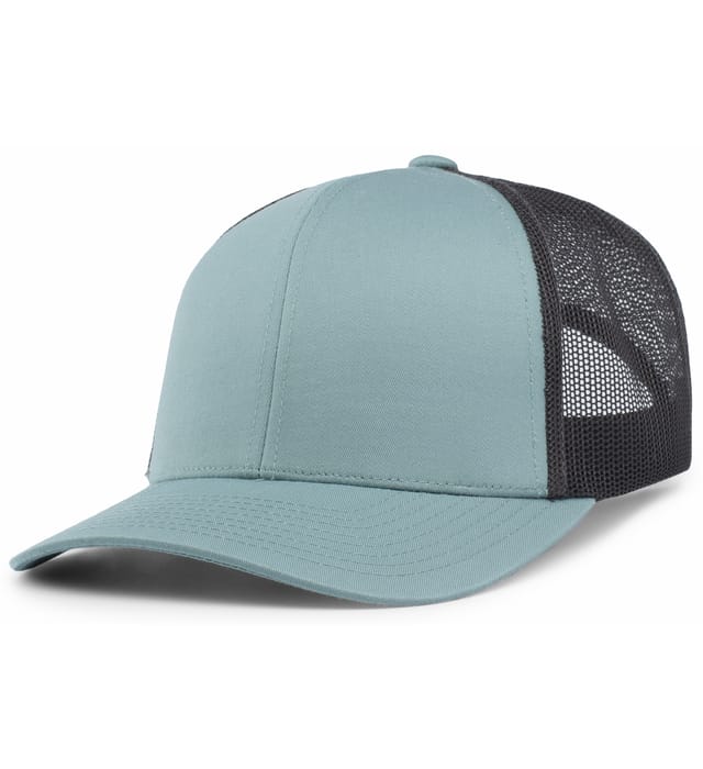 Smoke Blue/Lt Charcoal - Pacific Headwear 104C